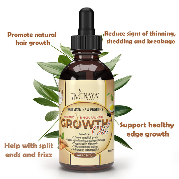 Munaya Hair Growth Oil  (2oz)